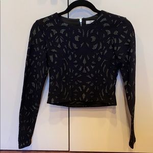 Parker NY Silver/Black top Size S